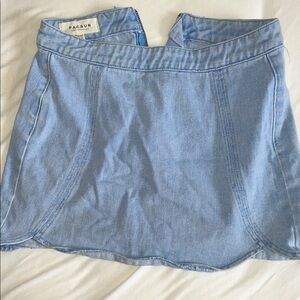 PacSun Light Blue Denim Skirt